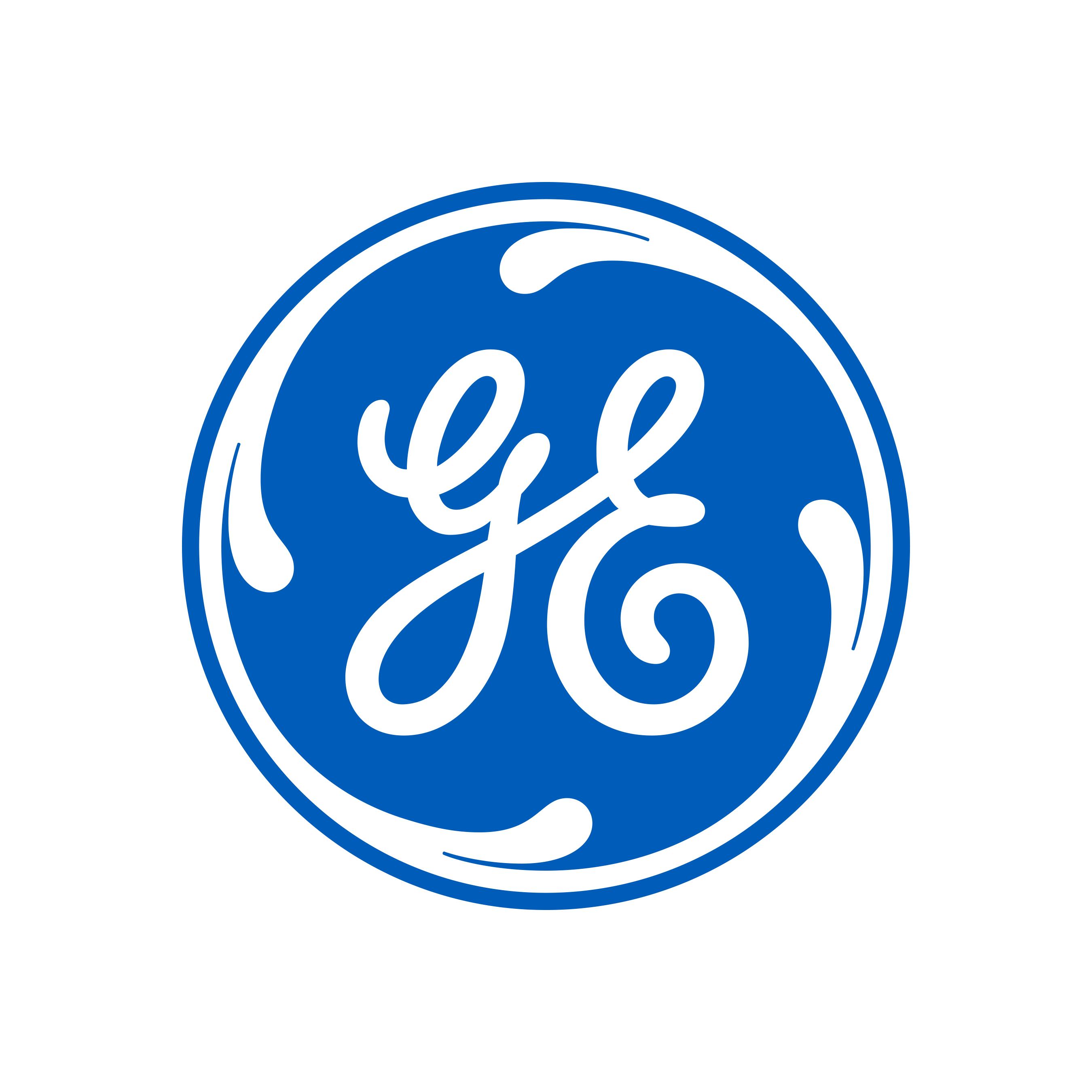 Monogram Blue